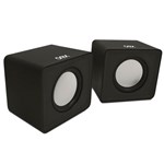 Ficha técnica e caractérísticas do produto Caixa de Som Speaker Cube 3w Rms Preto Sk-102 Oex