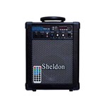 Ficha técnica e caractérísticas do produto Caixa Multiuso Amplificada Sheldon Max1000 Bluetooth Usb 15w