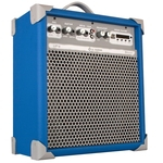 Caixa Multiuso bluetooth 55 watts azul UP 8 LL Audio