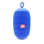 Caixa Oval Speaker Bluetooth TWS Estéreo USB SD FM Microfone 6W Duplo Alto-Falantes CS-M50BT Azul