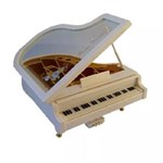 Ficha técnica e caractérísticas do produto Caixinha de Música Piano de Cauda com Porta Joias