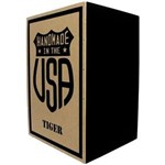 Ficha técnica e caractérísticas do produto Cajon Acústico Tiger Estampa USA AC Reto Estados Unidos