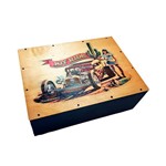 Ficha técnica e caractérísticas do produto Cajon de Mesa Jaguar Percussion Colorido Km Cor 003 - Ac2000