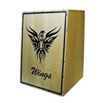 Ficha técnica e caractérísticas do produto Cajón Eletro Acústico Inclinado Wings - Modelo Wag
