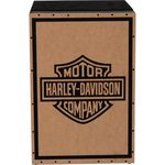 Ficha técnica e caractérísticas do produto Cajon Eletroacústico Inclinado Harley Davidson K2-EQ-HD