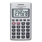 Ficha técnica e caractérísticas do produto Calculadora Casio Bolso Vertical Visor 8 Dígitos HL-820VA