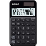 Ficha técnica e caractérísticas do produto Calculadora Casio de Bolso 10 Dígitos SL-310UC-BK - Preta