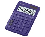 Ficha técnica e caractérísticas do produto Calculadora Casio de Mesa MS-20UC-PL Violeta