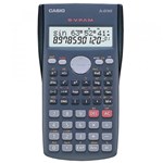 Ficha técnica e caractérísticas do produto Calculadora Científica Casio 240 Funções Fx-82MS - Cinza