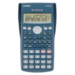 Ficha técnica e caractérísticas do produto Calculadora Cientifica Casio FX-82MS Display de 2 Linhas e 240 Funções