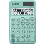 Ficha técnica e caractérísticas do produto Calculadora Casio de Bolso 10 Dígitos Verde CASIO