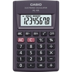 Ficha técnica e caractérísticas do produto Calculadora de Bolso 8 Dígitos HL-4A Preta CASIO