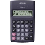 Ficha técnica e caractérísticas do produto Calculadora de Bolso 8DIGITOS Preta - Casio
