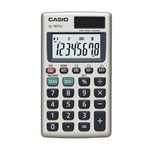 Ficha técnica e caractérísticas do produto Calculadora Casio de Bolso Vertical C/ Visor 8 Dígitos SL-797TV-GD - CASIO