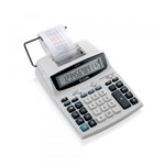 Ficha técnica e caractérísticas do produto Calculadora de Impressão 12 Dígitos com Adaptador Branca - Elgin
