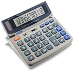 Ficha técnica e caractérísticas do produto Calculadora de Mesa 12 Dígitos MV-4121 com Display Inclinável - Elgin - Elgin
