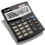 Ficha técnica e caractérísticas do produto Calculadora de Mesa 12 Dígitos MV-4124 com Célula Solar Blister - Elgin