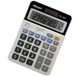 Ficha técnica e caractérísticas do produto Calculadora de Mesa 12Digitos ModPc241 Bat/Solar
