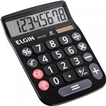 Ficha técnica e caractérísticas do produto Calculadora de Mesa 8 Digitos MV 4133 Preto ELGIN