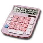 Ficha técnica e caractérísticas do produto Calculadora de Mesa de 12 Dígitos Rosa MV-4130 - Elgin