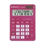 Ficha técnica e caractérísticas do produto Calculadora de Mesa Procalc Pc286 Pk 12 Digitos Pink
