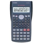Ficha técnica e caractérísticas do produto Calculadora Fx-82 Ms Preta Casio