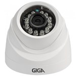 Ficha técnica e caractérísticas do produto Câmera Dome Giga Infra 3,2mm 720p AHD Plus 20m Branca GS0011
