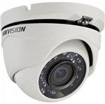 Ficha técnica e caractérísticas do produto Camera Dome HD 3.0 1MP 20M 2.8mm Branca DS-2CE56C0T-IRM HIKVISION