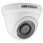 Ficha técnica e caractérísticas do produto Camera Dome Hikvision 4.0 Ds-2Ce56d0t-Irpf 3.6 2Mp 4X1 Plastica