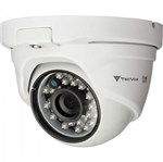 Ficha técnica e caractérísticas do produto Camera Dome IR 25M 2,8MM 2.0MP QDM-228P Branca Tecvoz