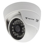 Ficha técnica e caractérísticas do produto Câmera Dome IR 25m 2.8mm 1.0MP Branca CDM-128P Tecvoz