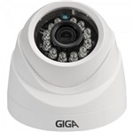 Ficha técnica e caractérísticas do produto Camera Dome 3,2mm Infra 20m 720P AHD PLUS GSHDP20DB Branco G - Giga