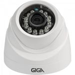 Ficha técnica e caractérísticas do produto Camera Dome 3,2mm Infra 20m 720p Ahd Plus Gs0011 Branco Giga