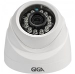 Ficha técnica e caractérísticas do produto Camera Dome 3,2mm Infra 20m 720p Ahd Plus Gshdp20db Branco Giga