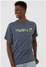 Ficha técnica e caractérísticas do produto Camiseta Hurley O&O Camo Cinza