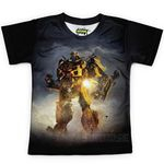 Ficha técnica e caractérísticas do produto Camiseta Infantil Bumblebee Transformers Md04