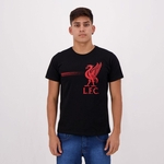 Ficha técnica e caractérísticas do produto Camiseta Liverpool Football Club Preta