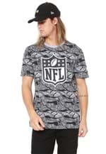 Ficha técnica e caractérísticas do produto Camiseta New Era NFL Camuflada Cinza