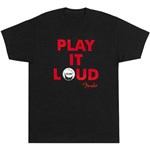 Ficha técnica e caractérísticas do produto Camiseta Play It Loud ''G'' Preta Fender