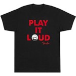 Ficha técnica e caractérísticas do produto Camiseta Play It Loud Preta G - Fender