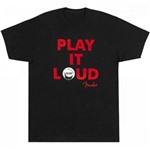 Ficha técnica e caractérísticas do produto Camiseta Play It Loud ''M'' Preta Fender