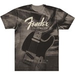 Ficha técnica e caractérísticas do produto Camiseta Telecaster Belt Print M - Fender