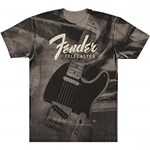 Camiseta Telecaster BELT PRINT"M" Fender