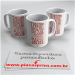 Ficha técnica e caractérísticas do produto Caneca de Porcelana 06