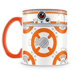 Ficha técnica e caractérísticas do produto Caneca Personalizada Porcelana Star Wars BB8