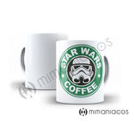 Ficha técnica e caractérísticas do produto Caneca Porcelana Star Wars Coffee