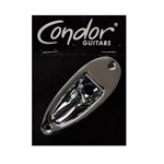 Ficha técnica e caractérísticas do produto Canoa Jack Condor Guitarra Strato Cromado (Jack Plate)