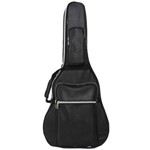 Capa Bag Acolchoada para Violão Folk 12 Cordas Couro Premium