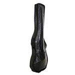 Ficha técnica e caractérísticas do produto Capa Bag Case Formato Guitarra Courino com Alça e Bolso - Preto