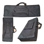 Ficha técnica e caractérísticas do produto Capa Bag Master Luxo para Piano Yamaha Tyros 4 Preto - Jpg